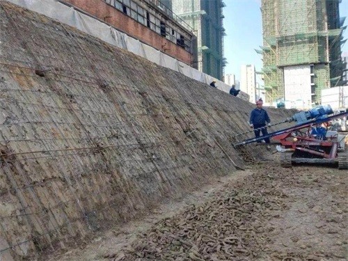 资中建筑边坡支护