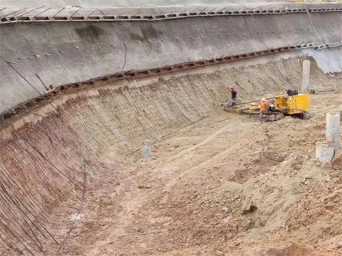 资中基坑边坡加固